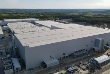 Northvolt Ett in Skellefteå, Sweden