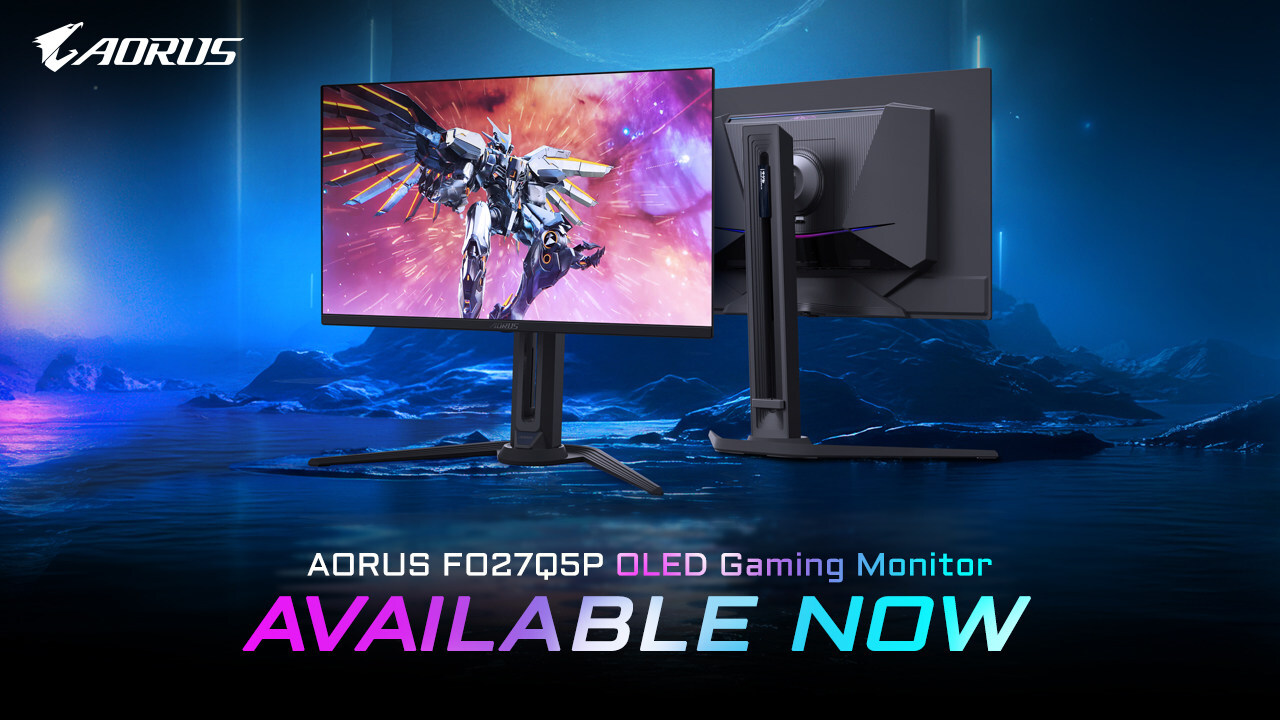 GIGABYTE 32-inch 240Hz QD-OLED 4K Gaming Monitor MO32U24 Now