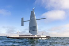 The American Bureau of Shipping (ABS) has issued full classification for the Saildrone Surveyor, a 20-meter USV capable of long-endurance missions in the open ocean, collecting deep-ocean bathymetry and performing a wide range of maritime domain awareness tasks—from anti-submarine warfare (ASW) to trans-ocean cable route surveys. This landmark achievement sets a new global benchmark for unmanned systems and highlights Saildrone’s leadership in developing fully classed, open-ocean-capable USVs.