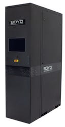 Boyd's new Rack Emulator validates liquid cooling system performance in AI data centers, helping clients more safely and efficiently deploy liquid cooled data centers with improved speed of deployment. Boyd's Rack Emulator simulates the pressure drop and heat dissipation of a rack and uses automation to test coolant distribution units (CDUs) and facility cooling systems to validate thermal performance before connecting to data center IT equipment, ensuring efficient and safe operation through start up without damage.