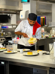 Chef Abin Babu - Plating