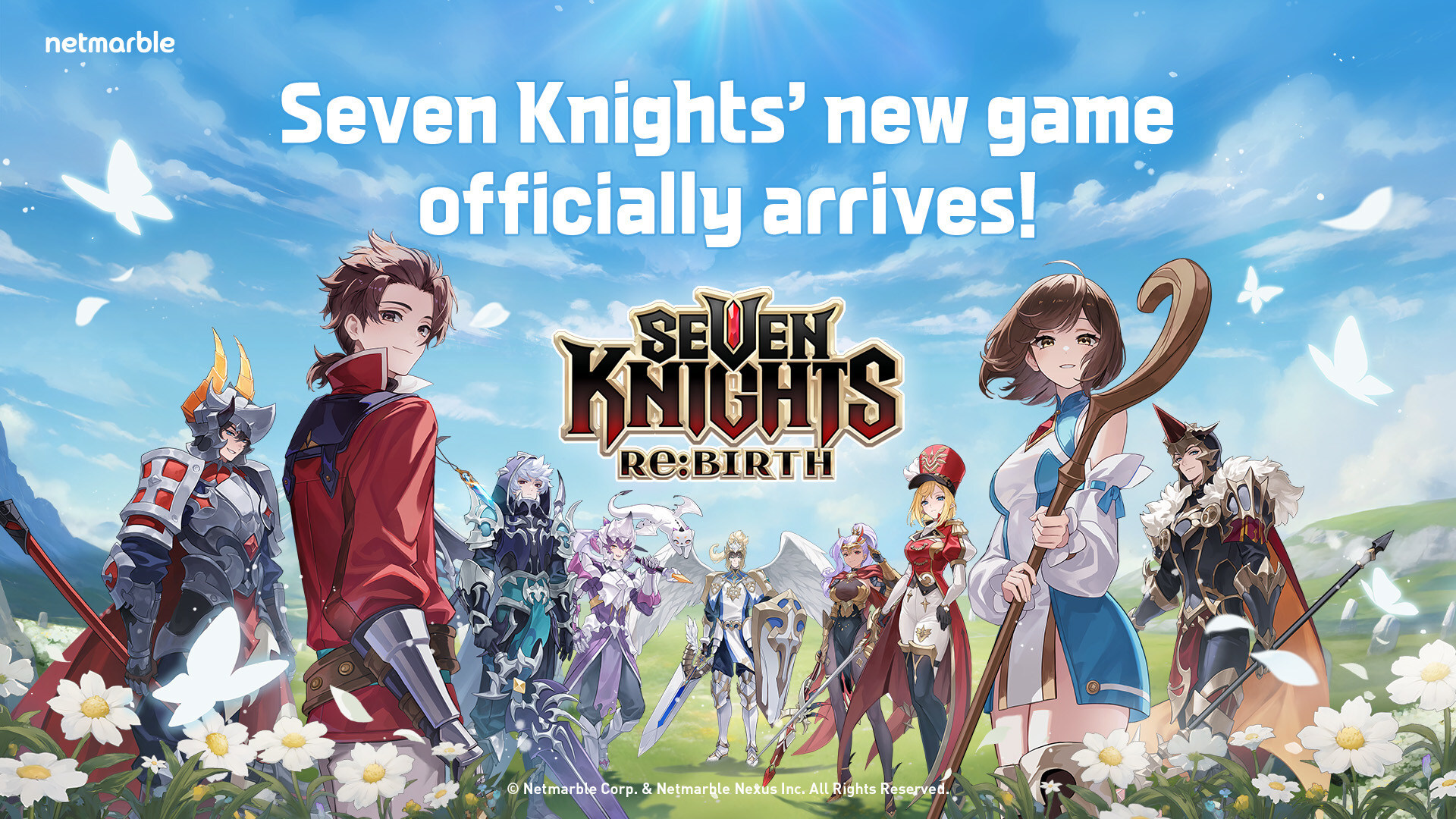 NETMARBLE'S NEW COLLECTIBLE RPG SEVEN KNIGHTS RE:BIRTH, CELEBRATES