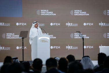 Dr. Mohammed Al Zarooni, Chairman of World FZO during the 10th Congress hosted in Dubai in 2025 (Photo: AETOSWire)