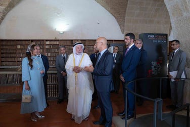 Sharjah Ruler opens Centre for Arabic Studies in Portugal (Photo: AETOSWire)