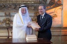 Sharjah Ruler opens Centre for Arabic Studies in Portugal (Photo: AETOSWire)