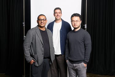 Pictured (L-R): Heidi co-founders Waleed Mussa, CFO; Dr. Thomas Kelly, CEO; and Yu Liu, CTO.