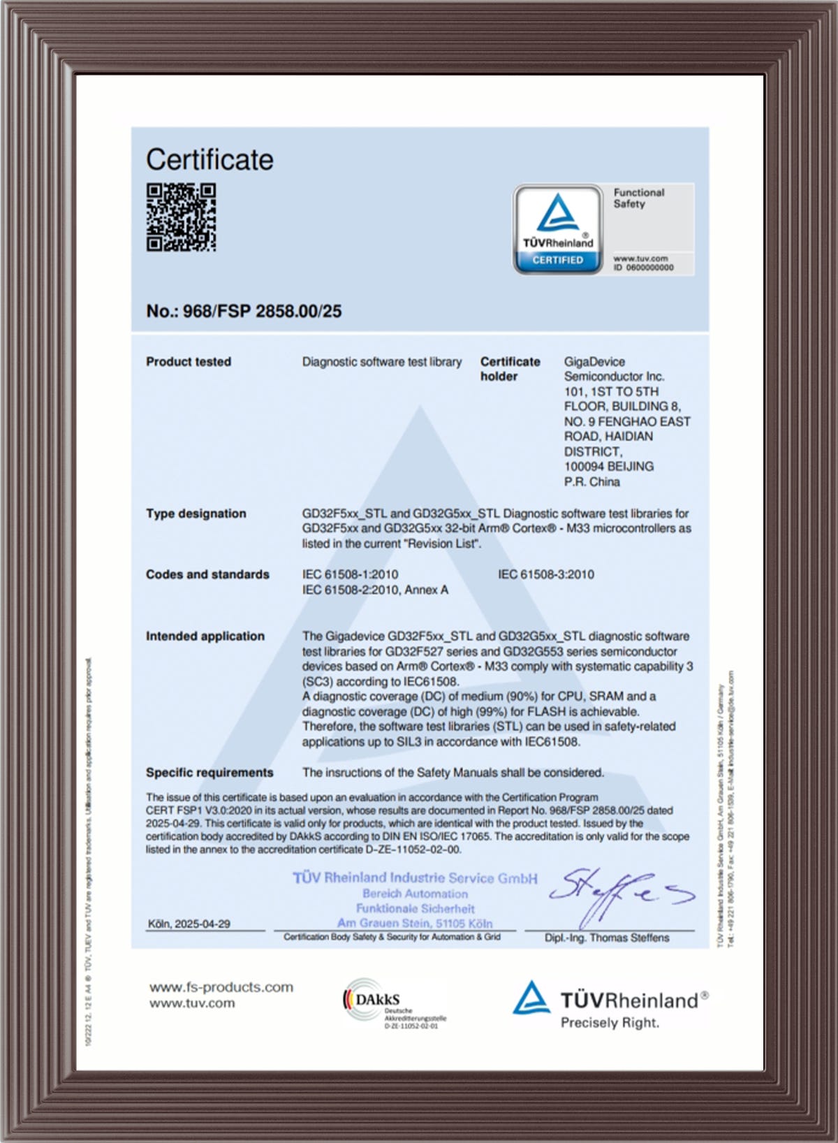 GigaDevice GD32F5xx and GD32G5xx Software Test Libraries (STL) Receive ...