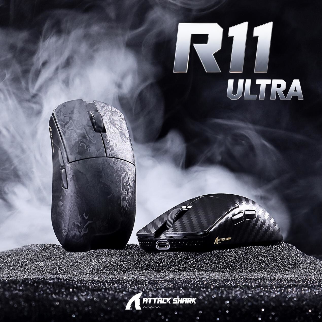 ATTACK SHARK Unveils R11 ULTRA: A Carbon Fiber Flagship Redefining