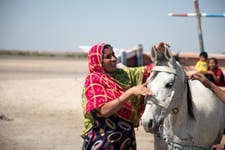 An estimated two-thirds of livestock keepers in developing countries are women.