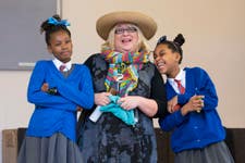 Young people coming together at a Community Foundation Wales event in Gwent. Image courtesy of Community Foundation Wales.