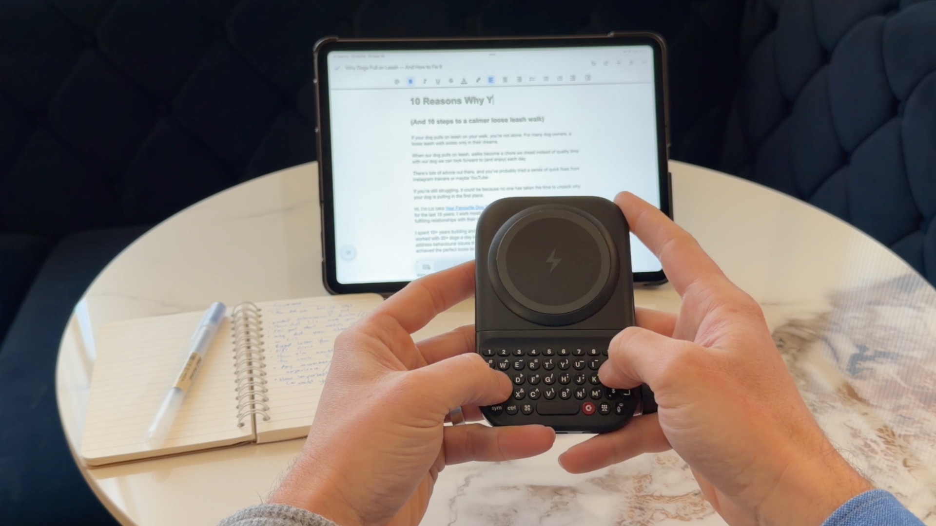 Clicks Debuts Power Keyboard, a Pocket Keyboard Designed For Smart