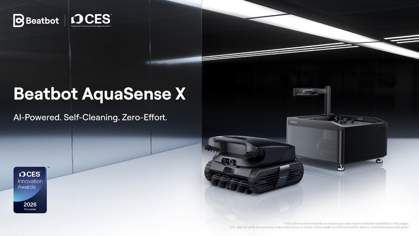 Beatbot Introduces AquaSense X at CES 2026, Honored as a CES