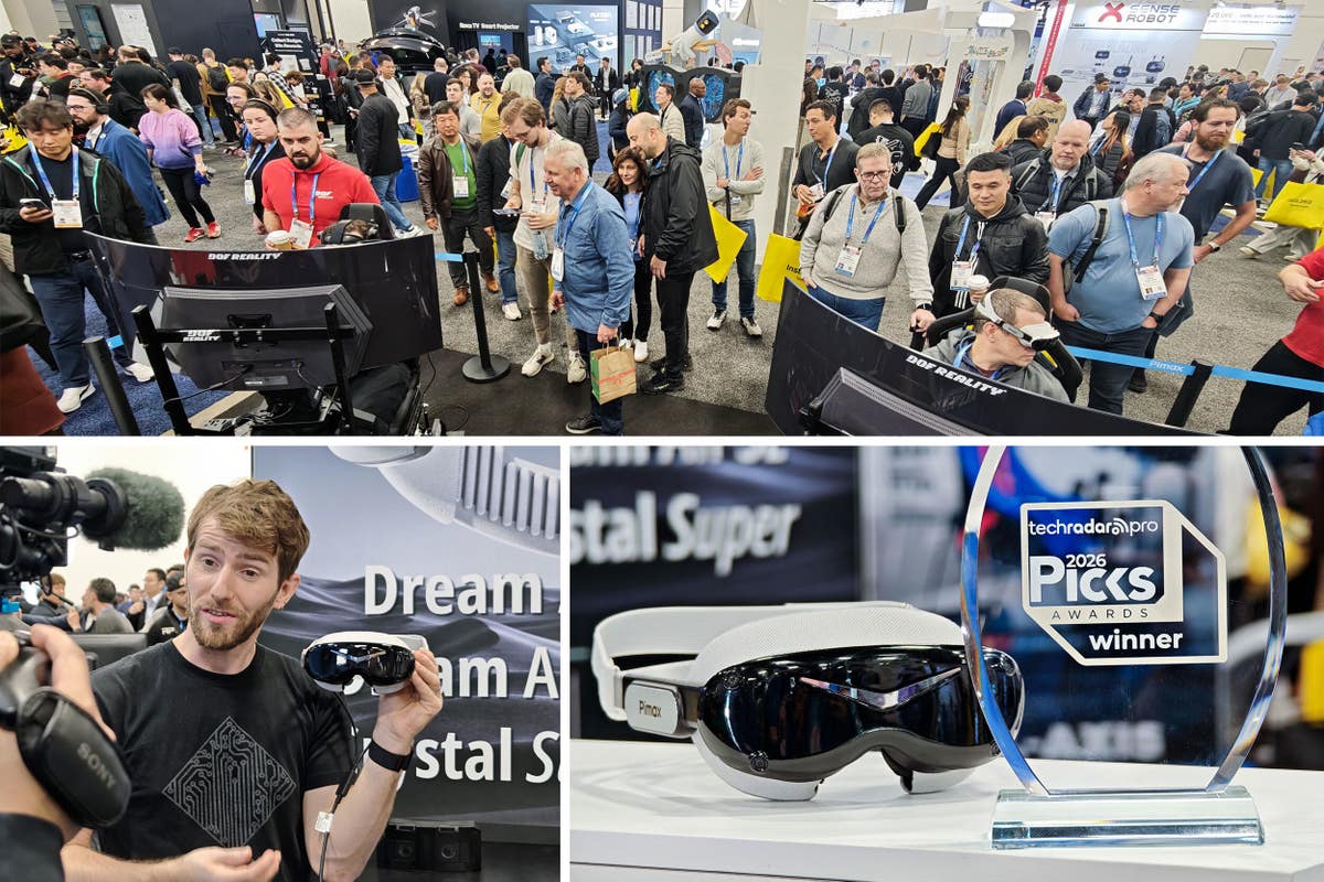 Pimax Next-Gen Micro-OLED VR Headsets Debut on the World Stage at CES 2026