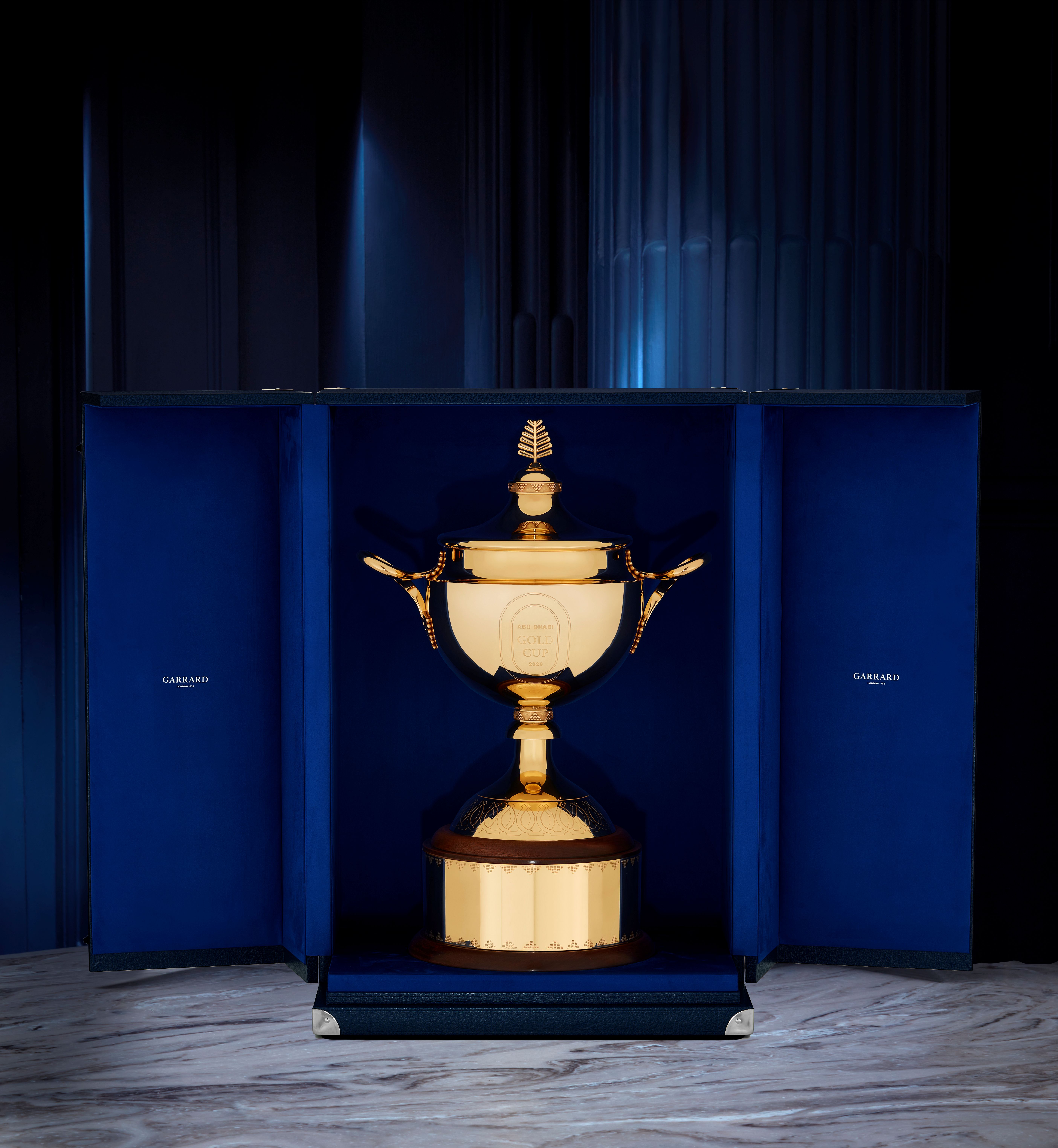 Abu Dhabi Turf Club Unveils Official Trophy Crafted by Garrard