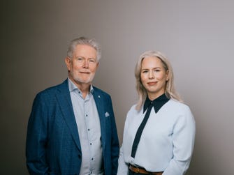 From left to right: Chris Perkin, Executive Chairman of the Board (Altasciences), and Marie-Hélène Raigneau, Chief Executive Officer (Altasciences).