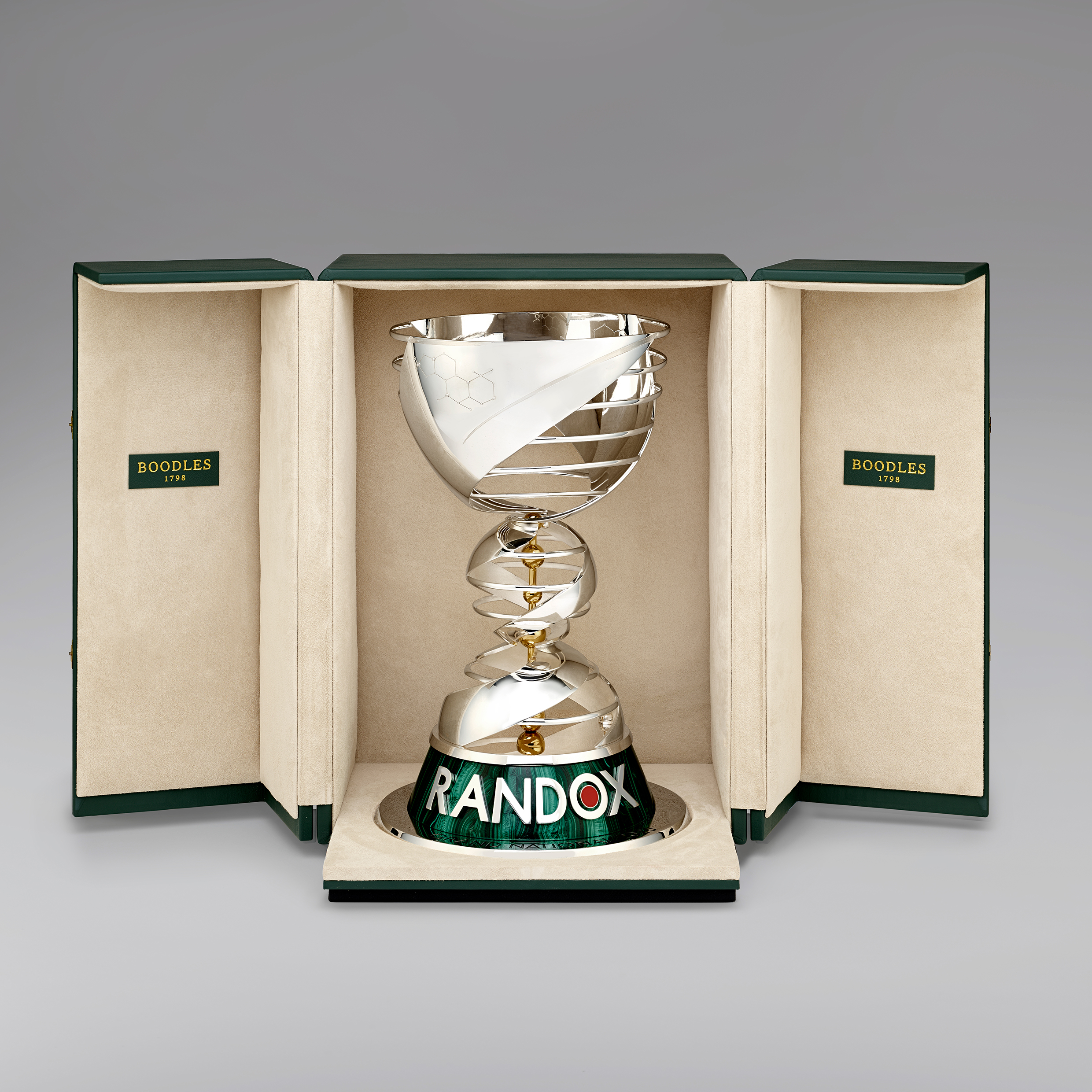 Abu Dhabi Turf Club Unveils Official Trophy Crafted by Garrard
