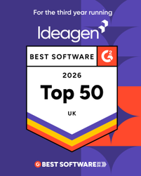 Ideagen is a G2 Best UK Software company for the third year running