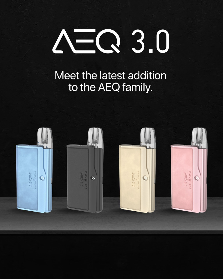 VPZ launches the AEQ 3.0 – sleek, powerful, and ready for everyday vaping