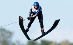 GB waterskier Joel Poland will compete at the Moomba Masters in Australia from 7 March 2026. Issue date: 1 March 2026. Picture credit: Johnny Hayward