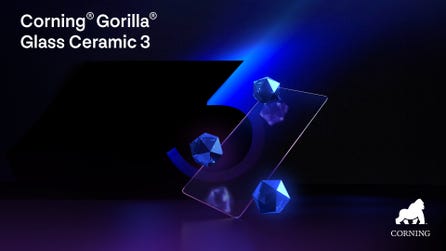 Corning® Gorilla® Glass Ceramic 3 is the toughest Gorilla Glass Ceramic ever made.