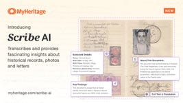 MyHeritage Launches Scribe AI to Transcribe, Interpret, and Reveal New Insights from Historical Documents and Photos