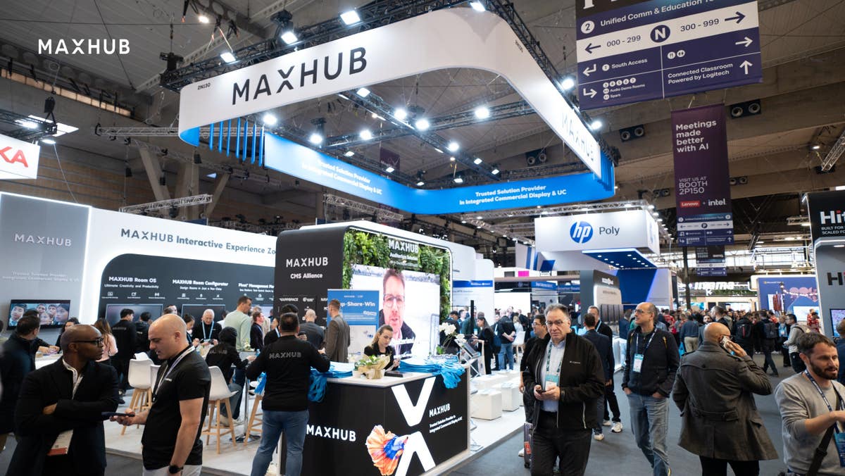 Ise Max MAXHUB Presents Groundbreaking Products at ISE 2026
