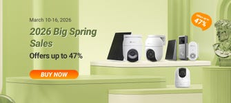 Spring into smarter home protection: EZVIZ launches standout deals for the Amazon Spring Sale