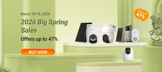 Spring into smarter home protection: EZVIZ launches standout deals for the Amazon Spring Sale