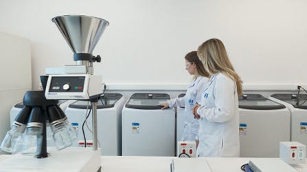 IFF's home care application lab in Brazil.