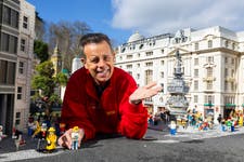 EDITORIAL USE ONLY Tv presenter Pat Sharp unveils ‘1996 High Street’ in Miniland at LEGOLAND Windsor Resort, marking 30 years since the attraction first opened to the public. Issue date: Thursday March 12, 2026. PA Photo. The scene is made from over 12000 bricks and took model makers over 171 hours to create.