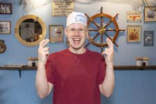 EDITORIAL USE ONLY Matt Lucas opens ‘The LEON Chippy’ fish and chip pop-up at LEON Regent Street in London, created to reimagine the traditional British takeaway and celebrate the return of the restaurant’s Fish Finger Wrap. Picture date: Friday March 13, 2026. PA Photo. The dish is the first to return as part of LEON’s new Icon Dishes series, a programme bringing back signature menu items with updated recipes.