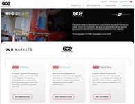 GCE’s new website, gascontrol.com, provides a streamlined, market-focused experience across the GCE Specialty, GCE Medical, and GCE Industrial product portfolios.