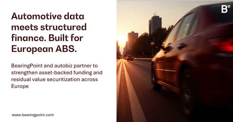 Two leading European companies announce a partnership aimed at residual value management in the context of asset-based funding for banks, captives, and leasing companies across Europe.