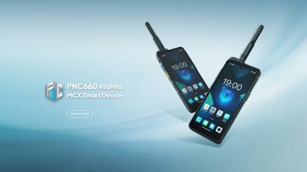 Hytera PNC660 450MHz MCX Smart Device for mission-critical 450 MHz networks.