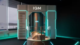 IQM Radiance quantum computer is located in IQM's showroom in Espoo, Finland.