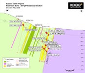 Figure 3: Road Cut Zone Simplified Cross Section – RCZ550