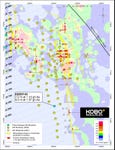 Figure 7: Jagger Zone Drill Hole Locations and Simplified Geology