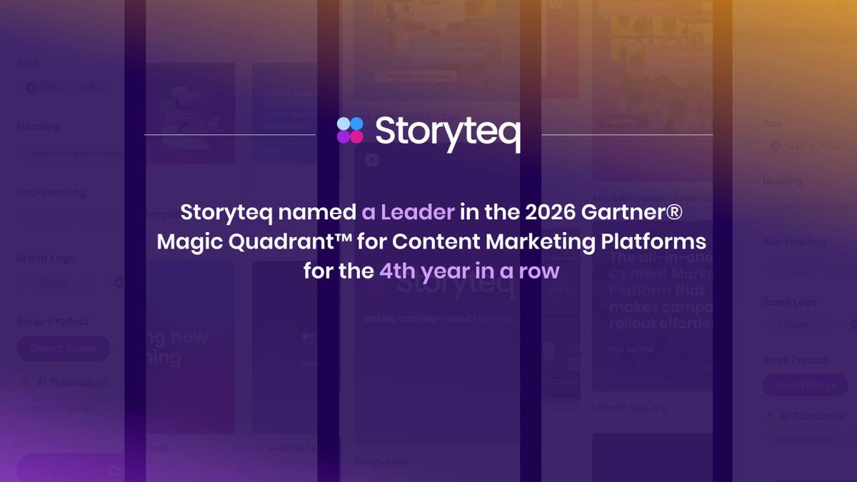Storyteq named a Leader in 2026 Gartner® Magic Quadrant™ for Content ...