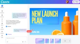 Object-Based Intelligence enables precise editing without starting over. Ask Canva AI to change something, and only that changes.