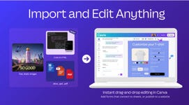 Instead of regenerating code for every change, you can bring any HTML file or AI-generated experience into Canva and edit it with Canva’s visual editor, no rebuilds required.