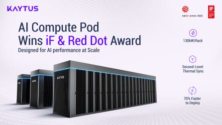 KAYTUS AI Compute Pod Wins 2026 iF Design Award and Red Dot Award, Setting a New Standard for AI Data Center