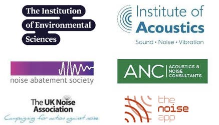 Organisations supporting Noise Action Week 2026.