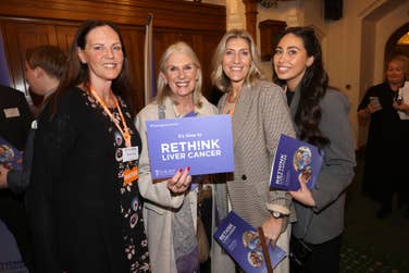 Charlie Shrager (second right) campaigning for AMMF.