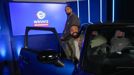 Ashley and Jordan Banjo at Winnrz HǪ in London ahead of the first Winnrz Wednesdays live draw.