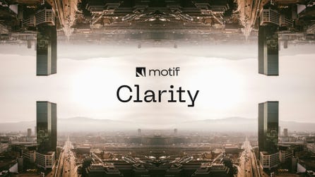 motif Launches Clarity, a First-of-Its-Kind AI Financial Intelligence System