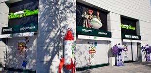 Rendering of the Papa Johns Pizza Planet in Madrid