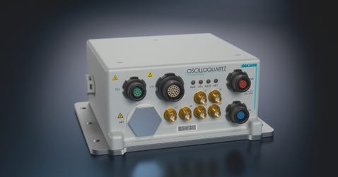 Oscilloquartz’s ruggedSync™ Series OSA 5510 delivers resilient, high-precision timing for mission-critical defense networks.