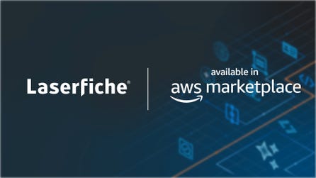 Laserfiche intelligent content management is now available to procure directly through AWS Marketplace.
