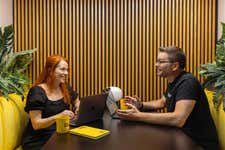 (Left) Abi Liddle, COO, and (Right) John Readman, Founder and CEO of ASK BOSCO®