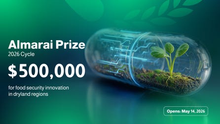 Almarai Launches the 2026 Cycle of the World’s Largest Award for Food Security Research in Dryland Regions (Photo: AETOSWire)